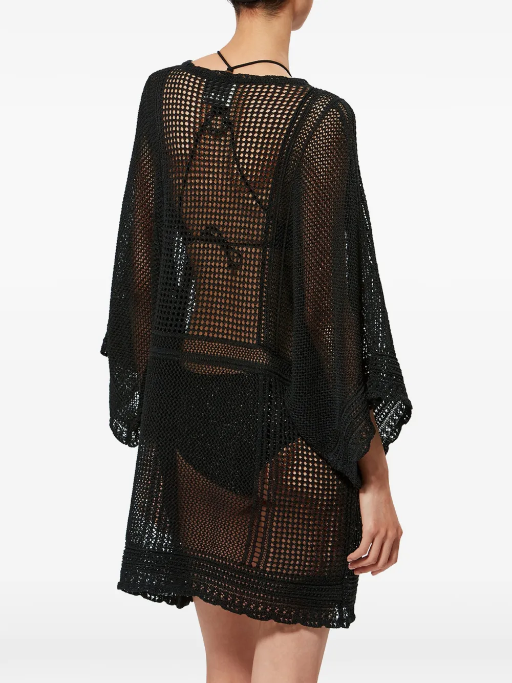 ISABEL MARANT Metina mini-jurk met kralen Zwart