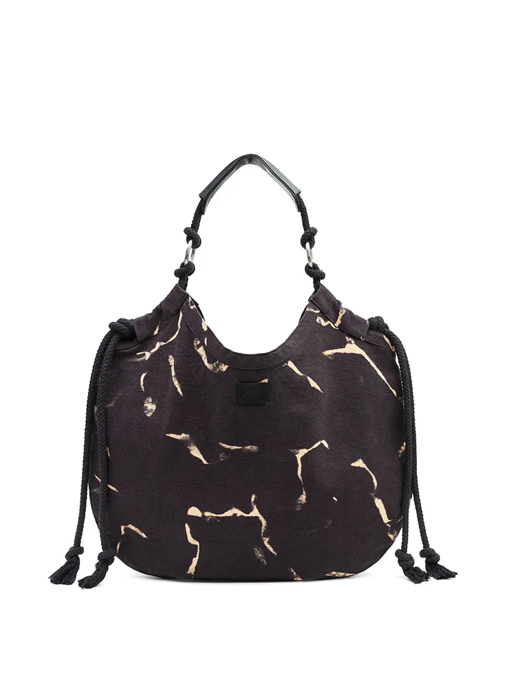 ISABEL MARANT Byron katoenen shopper Zwart