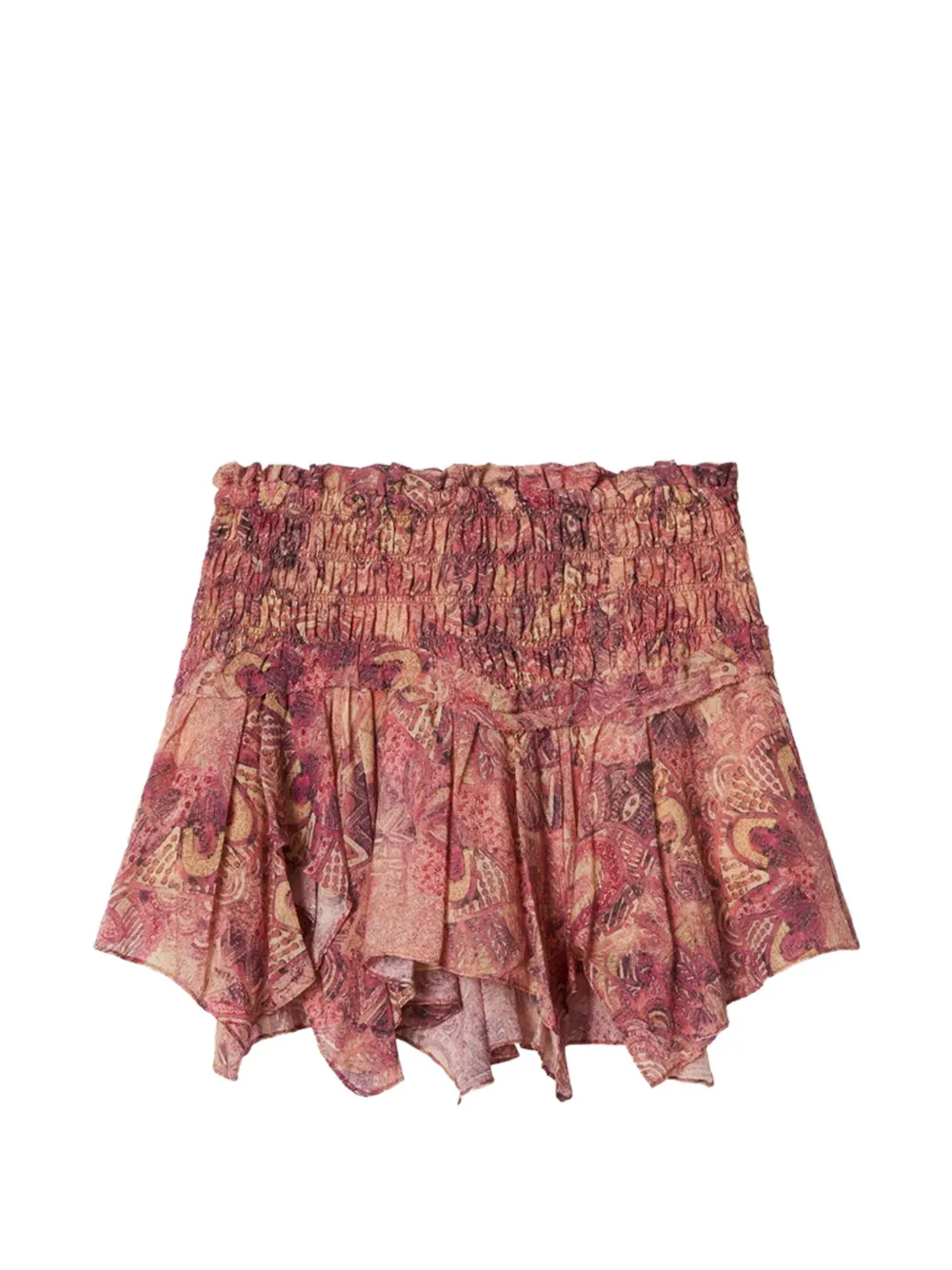 ISABEL MARANT Gonna Ceiva con stampa - Rosa