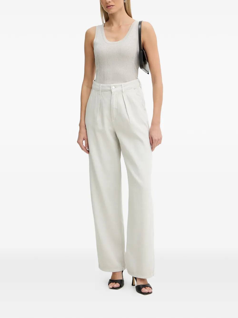 Fracomina Pleat-detail Trousers - Neutrals 