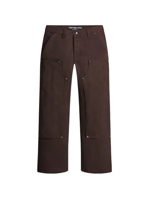 LOSTSHDWS detached double-knee trousers