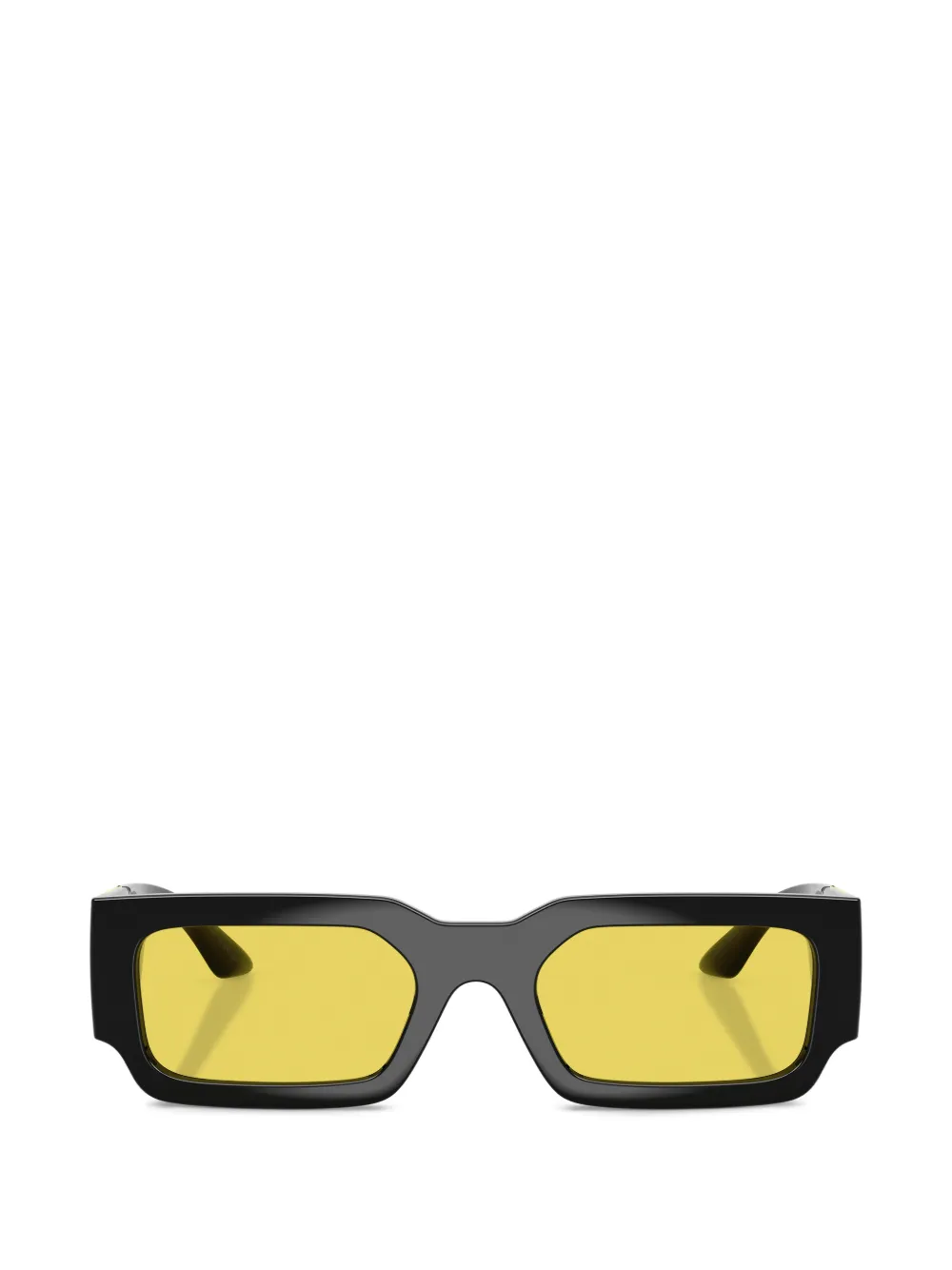 Versace Eyewear Occhiali da sole squadrati - Nero