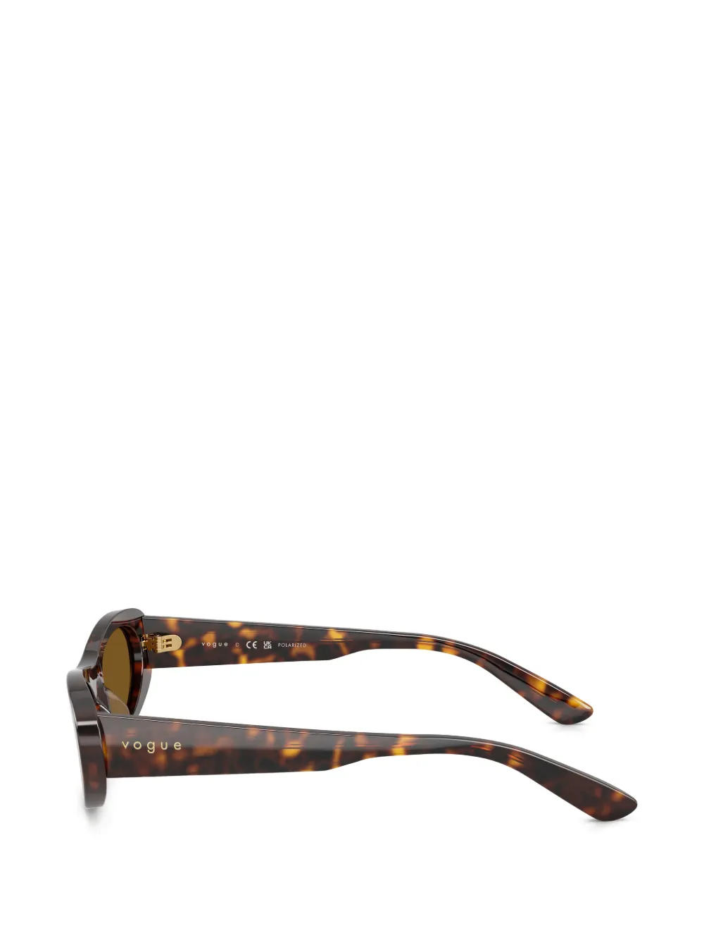 Vogue Eyewear VO5695SU zonnebril met ovalen montuur Bruin