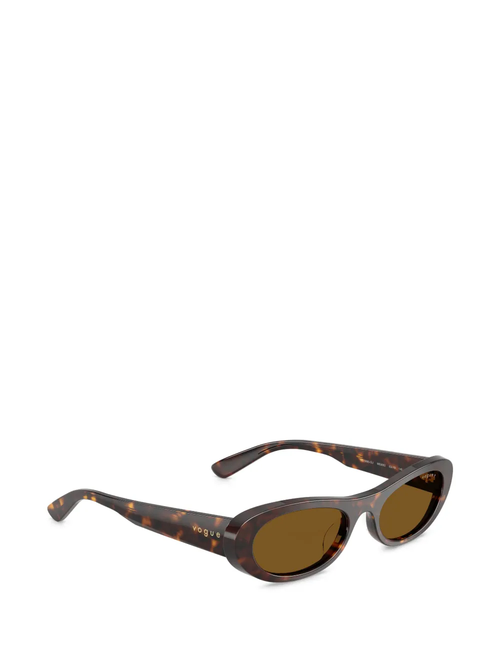 Vogue Eyewear VO5695SU zonnebril met ovalen montuur Bruin