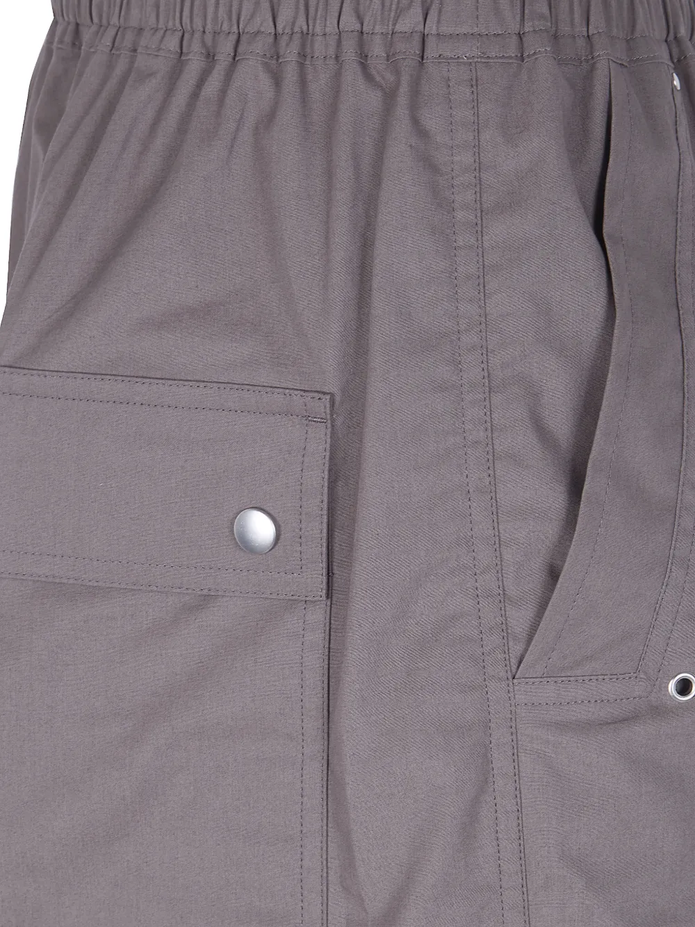 Rick Owens Shorts met trekkoord en rits Grijs