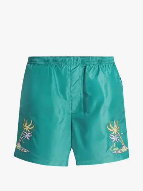 Casablanca embroidered swim shorts