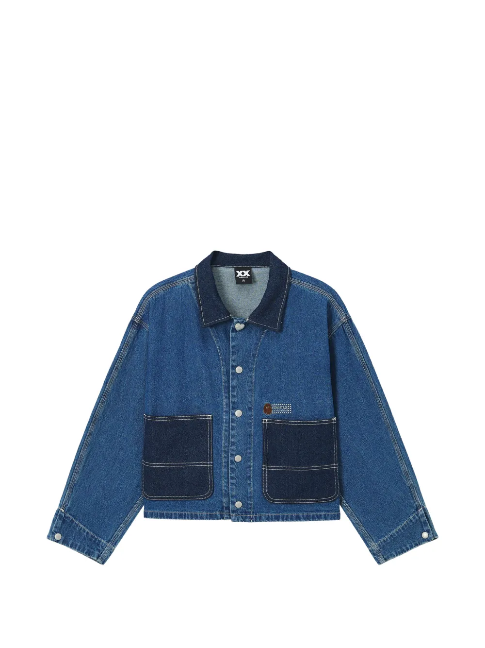 FINGERCROXX Giacca con applicazione - Blu