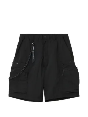 Sacai ベルテッド ショートパンツ | ブラック | FARFETCH JP