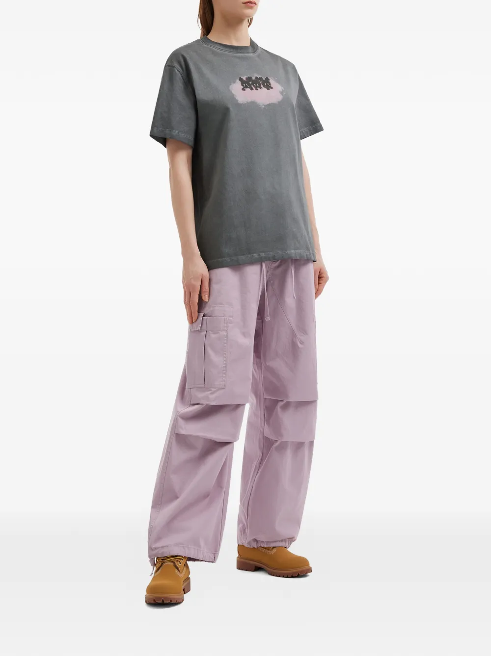 Mini Cream 그래픽 프린트 티셔츠 | 티셔츠 & 저지 | Image 2