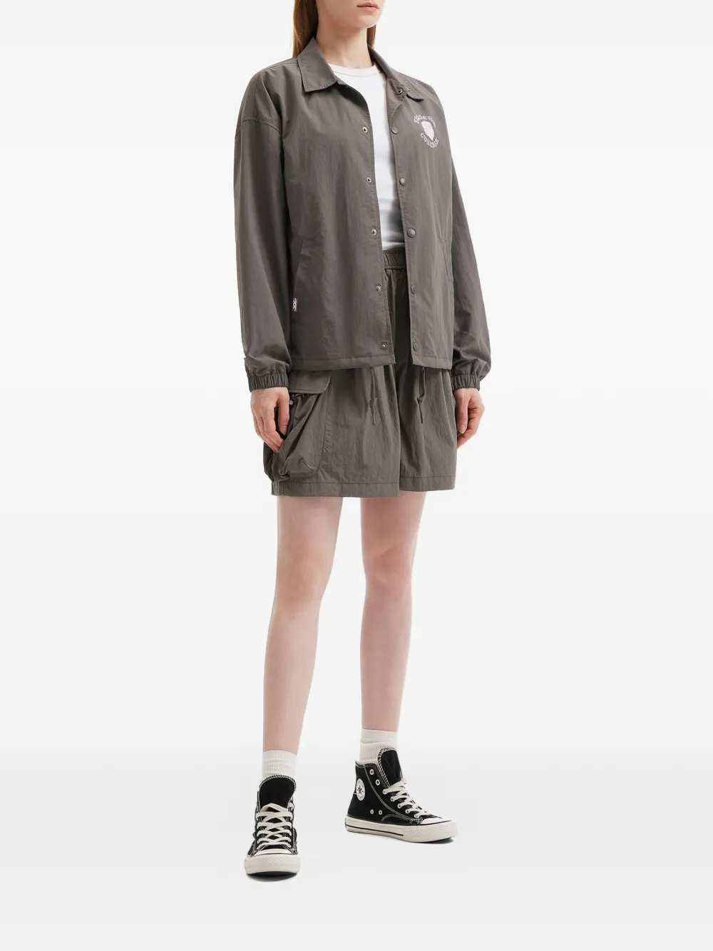 FINGERCROXX buttoned logo jacket | Parkas