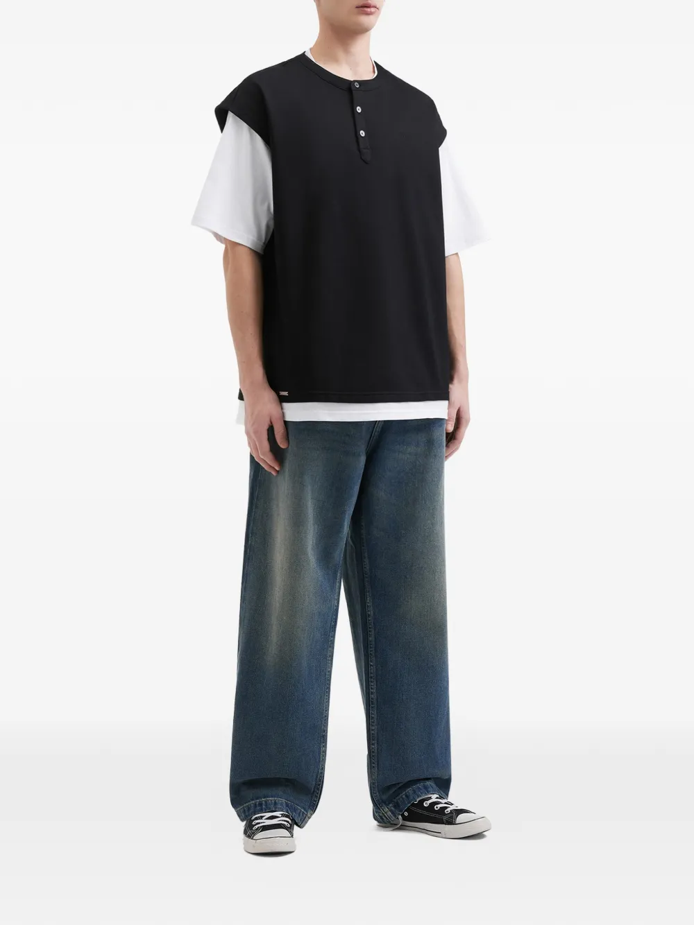 Musium Div. многослойная футболка на пуговицах | Футболки | Image 2