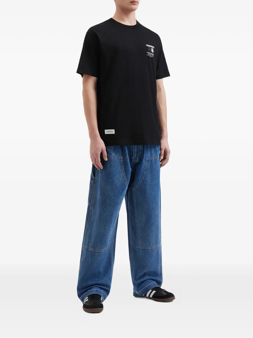 FINGERCROXX футболка с логотипом | Футболки