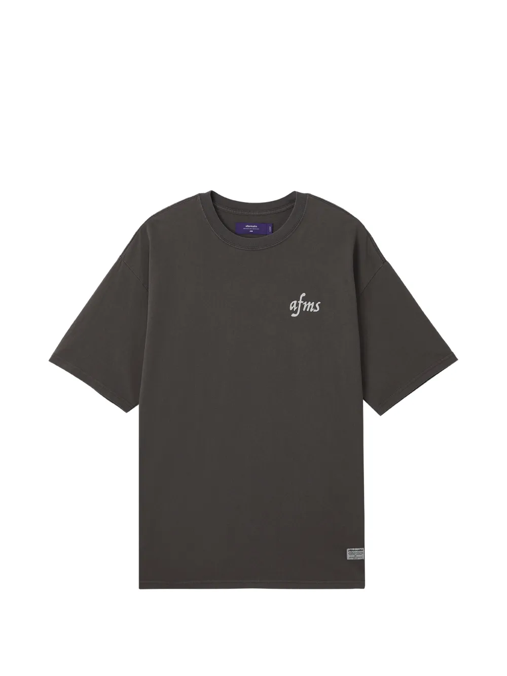 Aftermaths T-shirt Mit Elefantenstickerei In Green