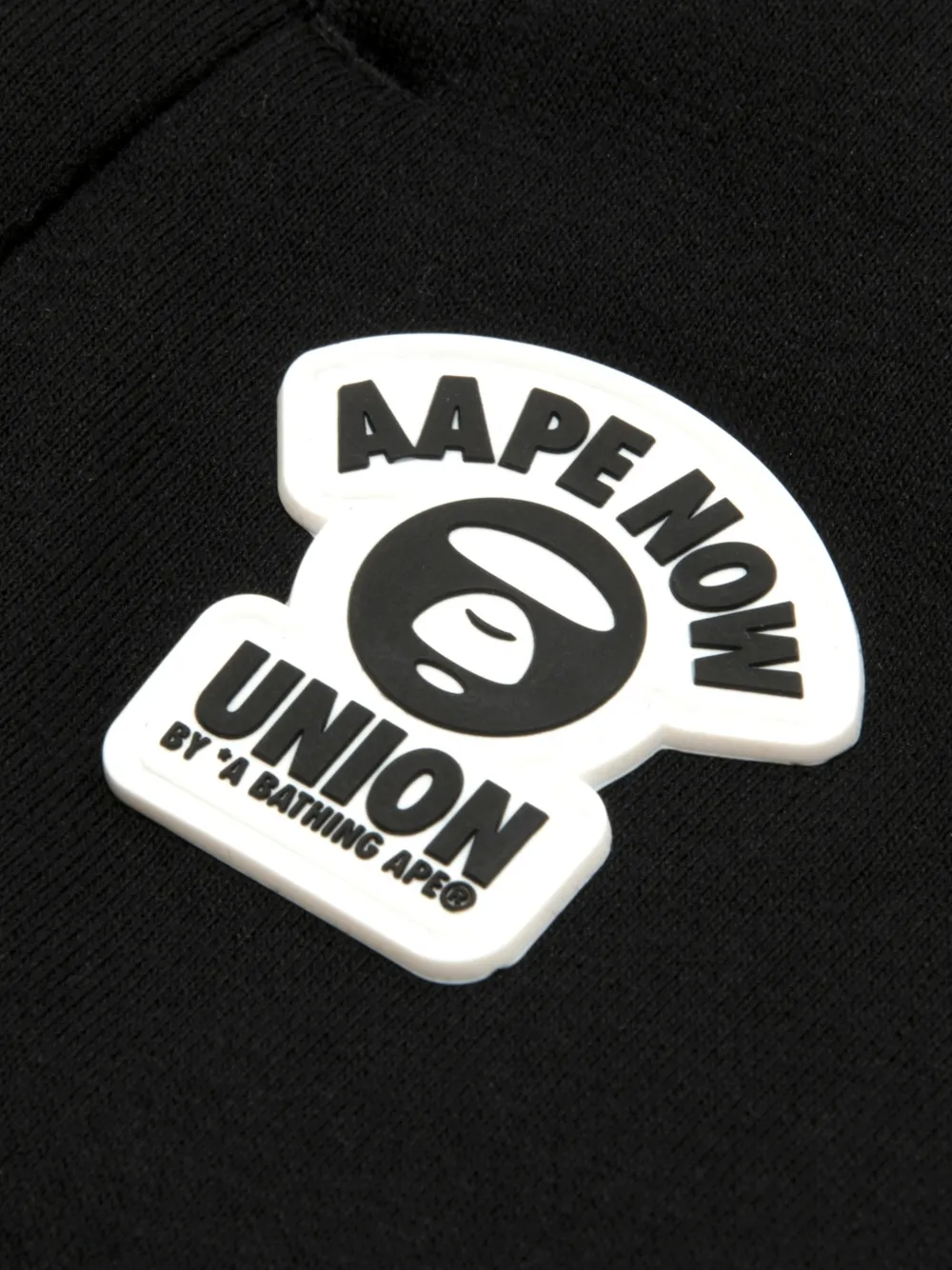 AAPE BY *A BATHING APE Shorts met camouflagezak Zwart