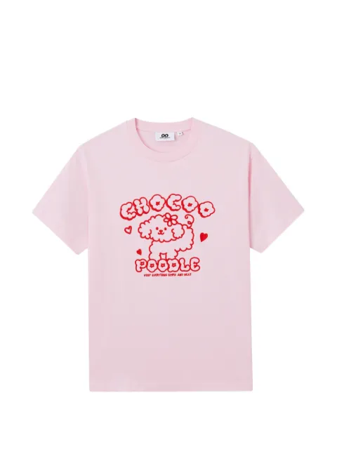 CHOCOOLATE poodle graphic T-shirt