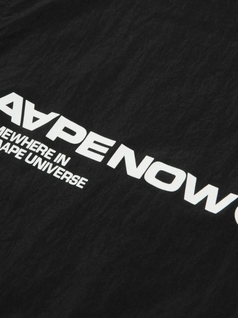 AAPE BY *A BATHING APE Jack met logoprint Zwart