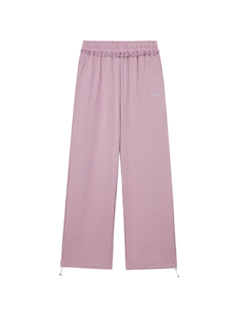 Mini Cream ruffled trousers