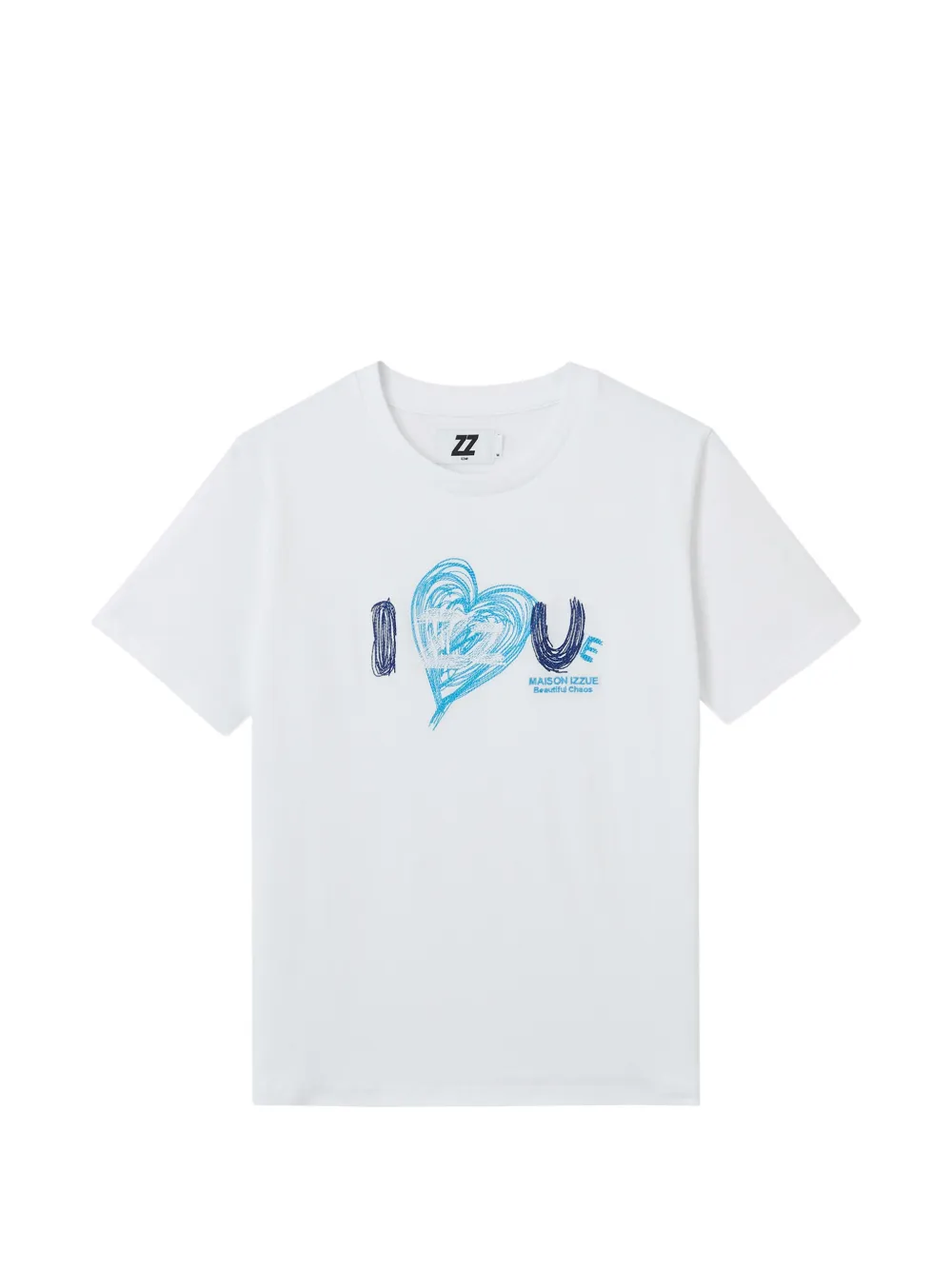 izzue T-shirt con stampa - Bianco