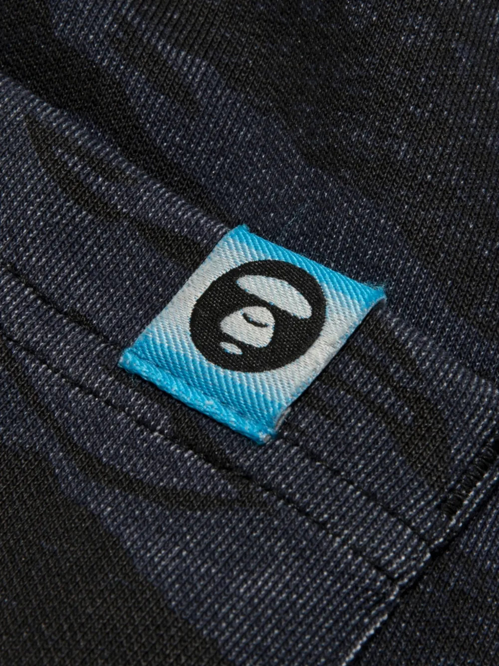 AAPE BY *A BATHING APE Shorts met camouflageprint Zwart