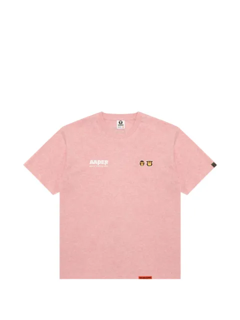 AAPE BY *A BATHING APE® playera con estampado gráfico
