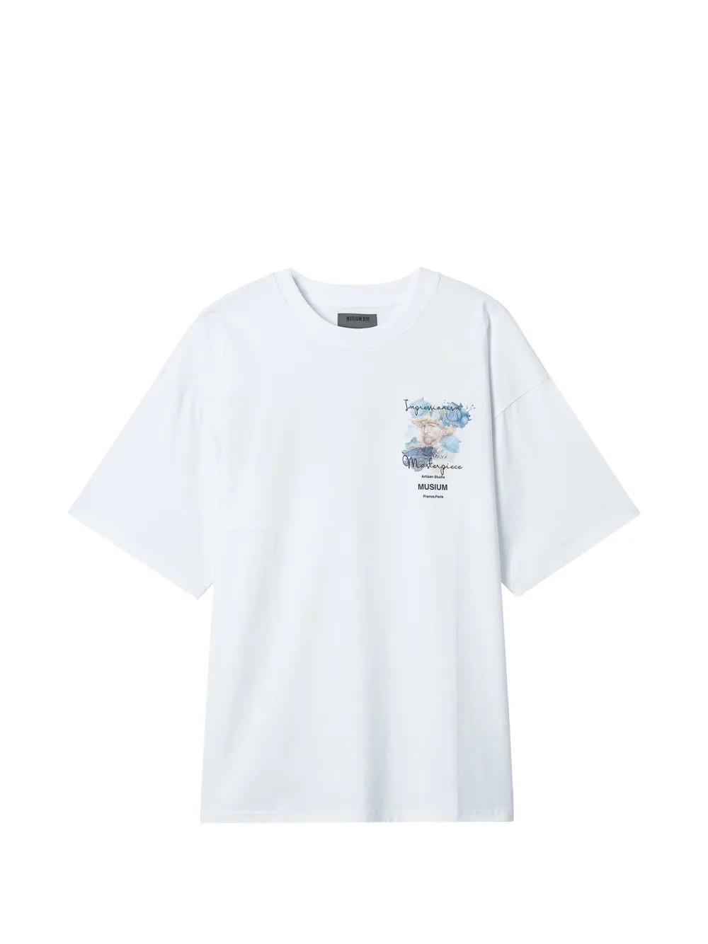 Musium Div. футболка с графичным принтом | белый | Image 1