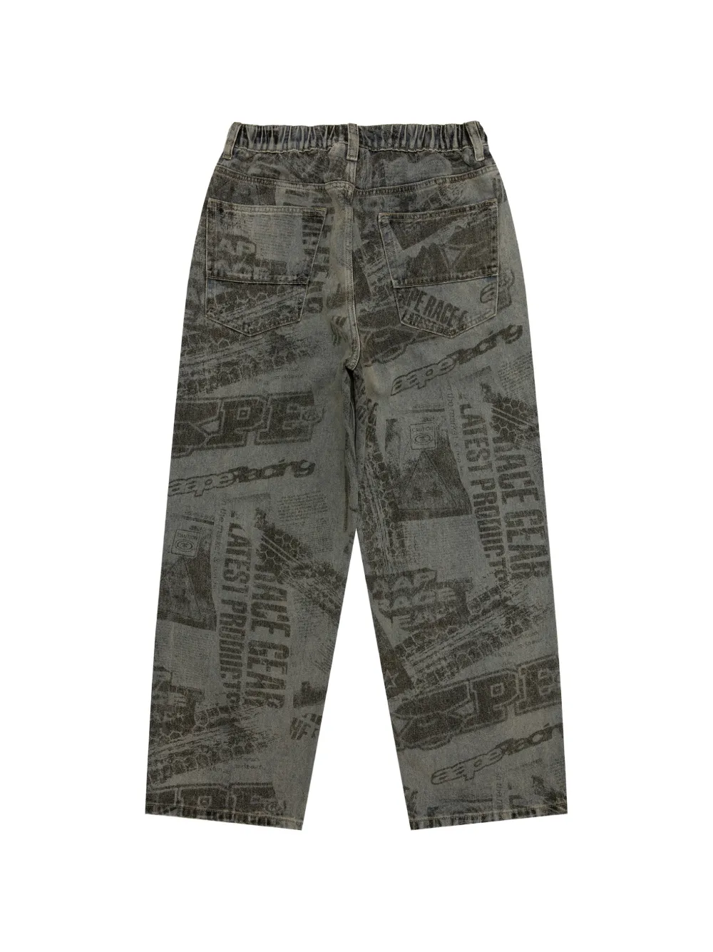 AAPE BY *A BATHING APE® ロゴパッチ パンツ | ストレートパンツ