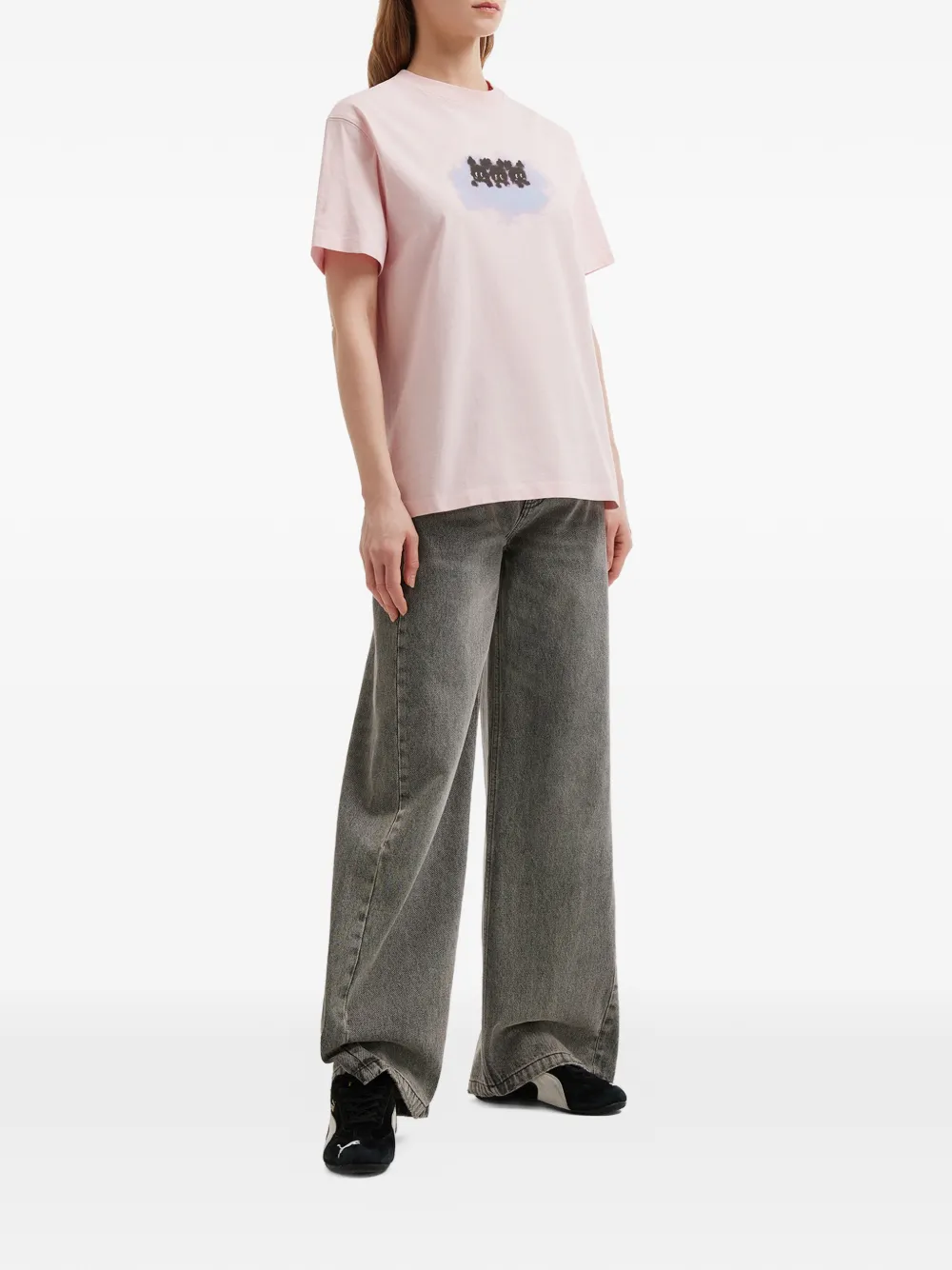 Mini Cream 그래픽 프린트 티셔츠 | 티셔츠 & 저지