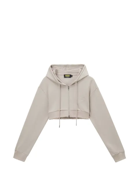 Mini Cream logo-patch top