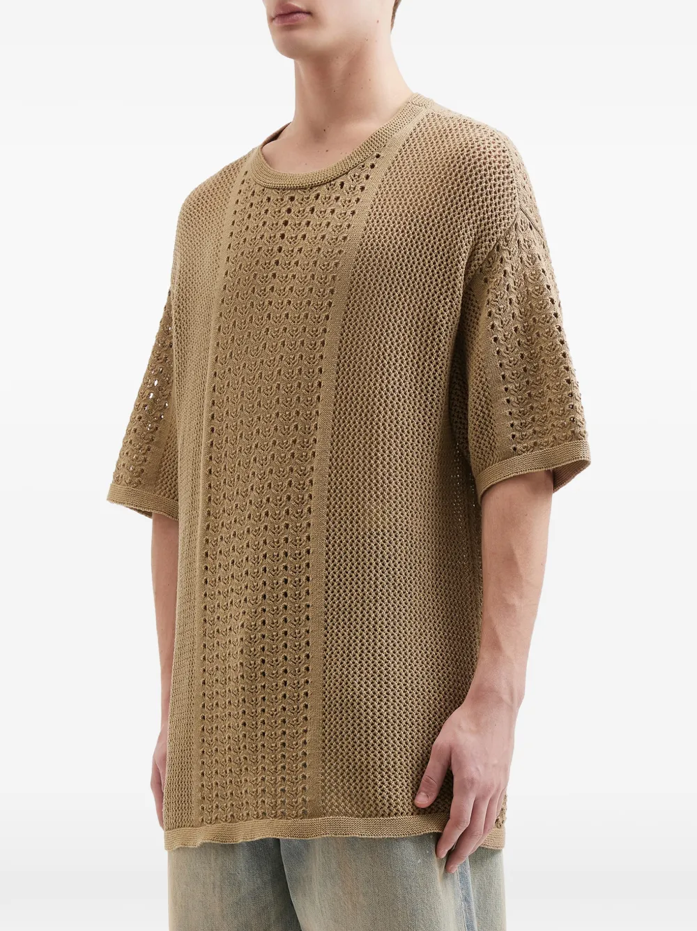  Aftermaths Short-sleeve Crew Neck T-shirt - Neutrals 