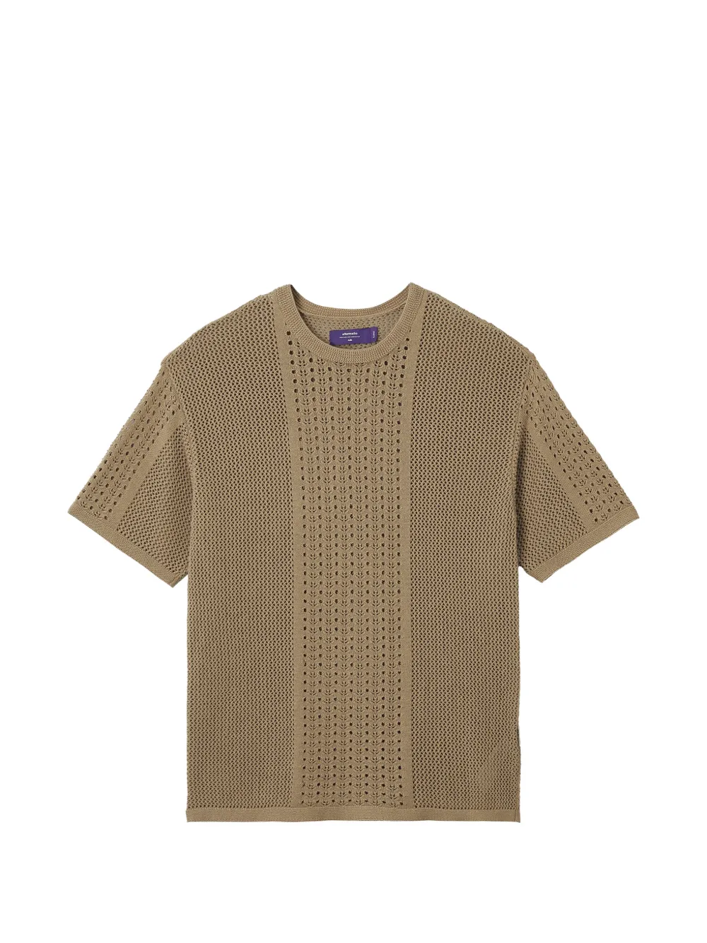 Aftermaths T-shirt Mit Rundhalsausschnitt In Brown