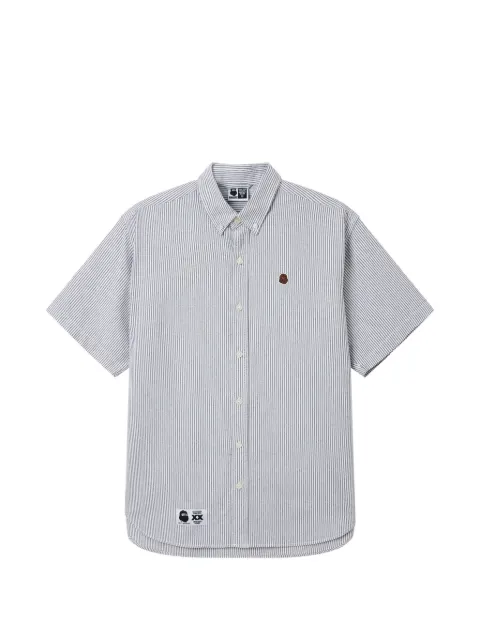 FINGERCROXX striped button shirt