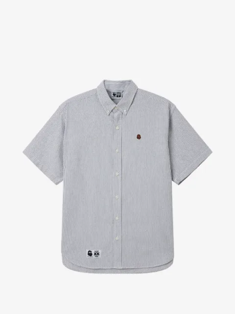 FINGERCROXX striped button shirt