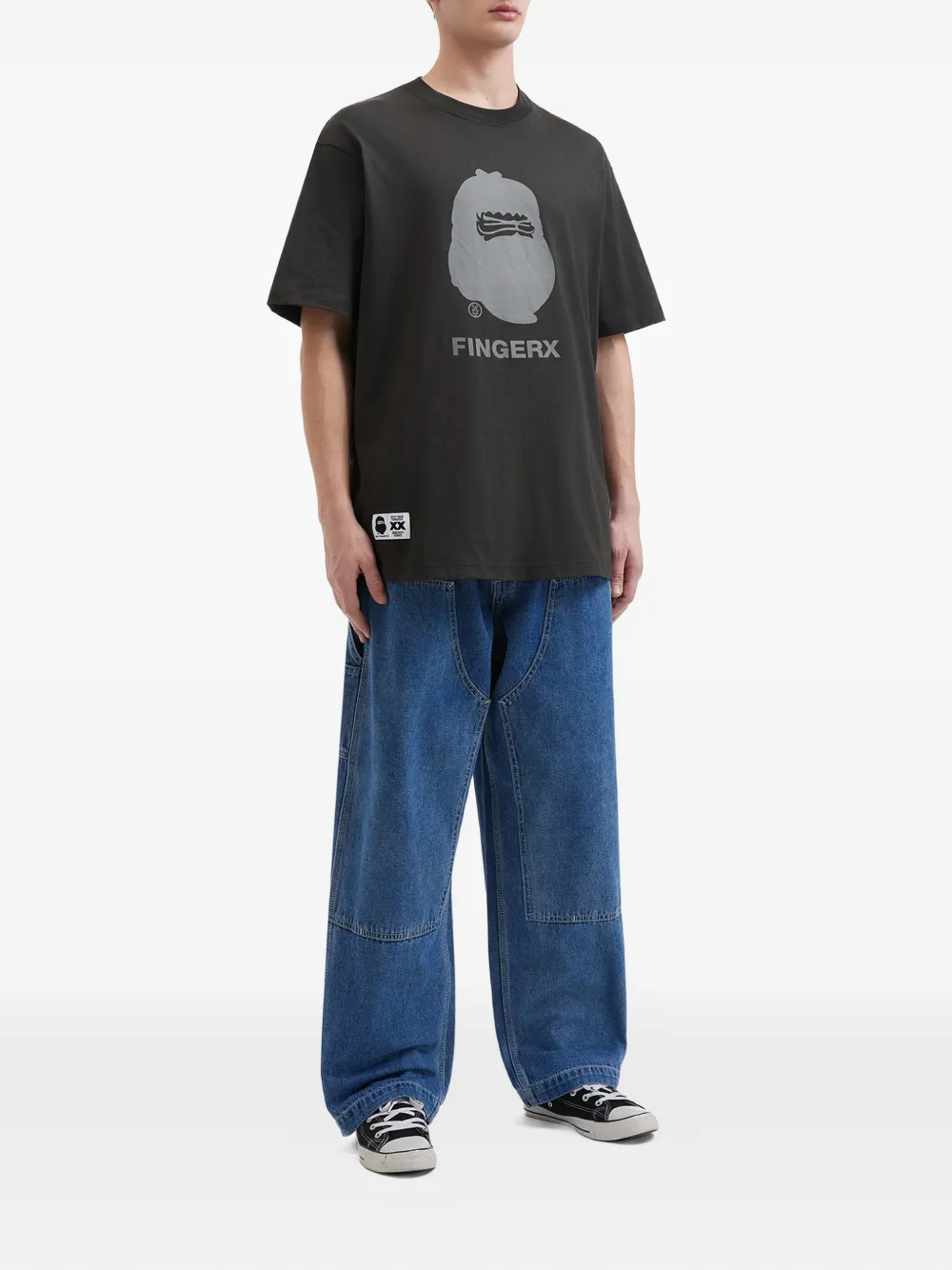 FINGERCROXX футболка с графичным принтом | Футболки