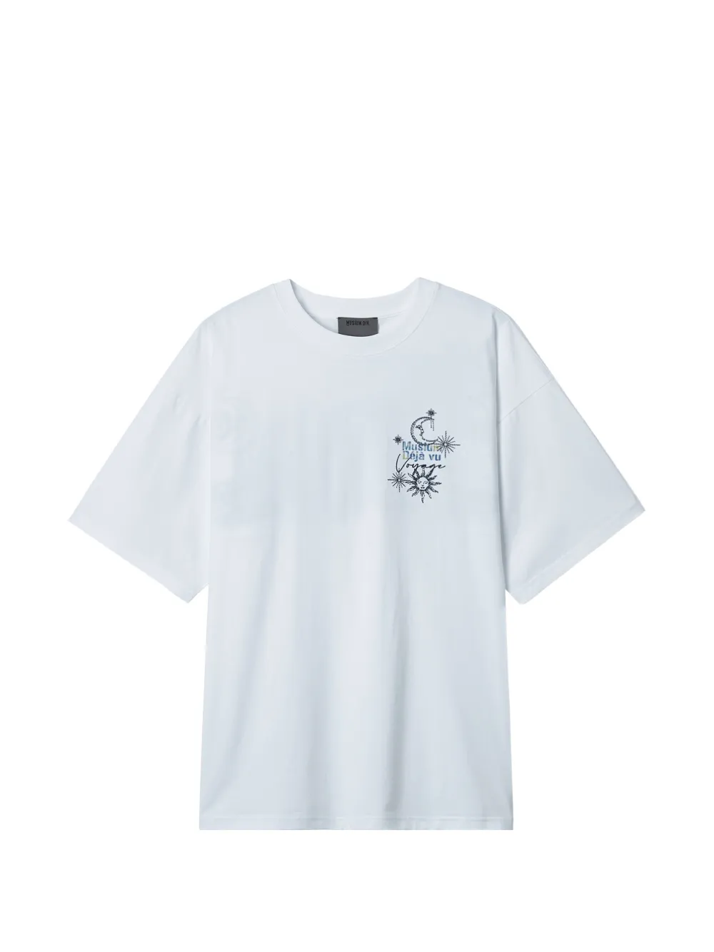 Musium Div. 그래픽 프린트 티셔츠 | 화이트