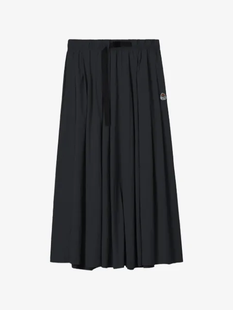 FINGERCROXX buckle pleated skirt