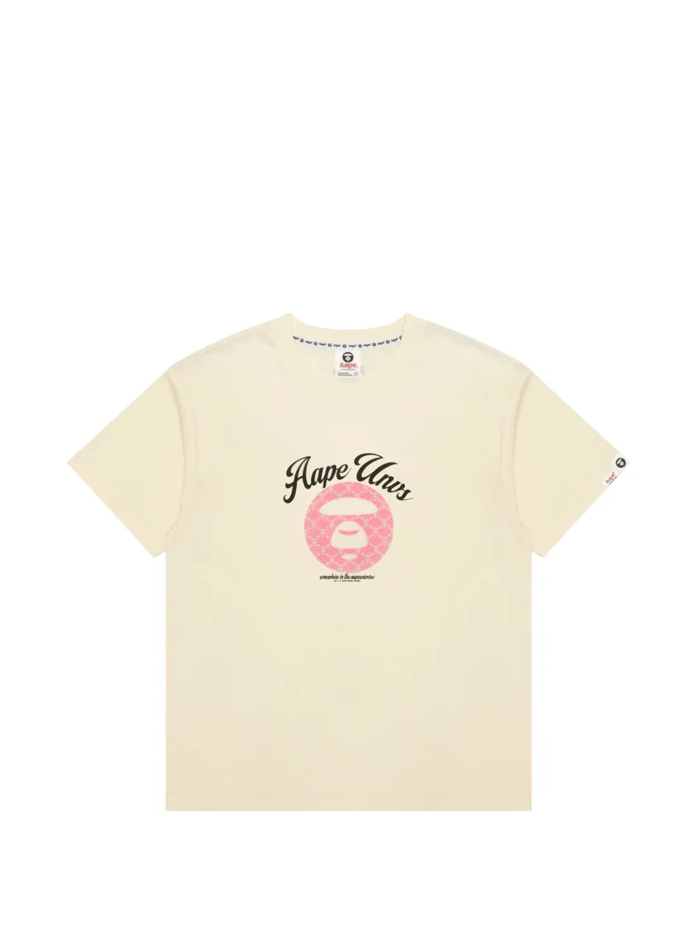 AAPE BY *A BATHING APE® T-shirt girocollo con stampa - Toni neutri