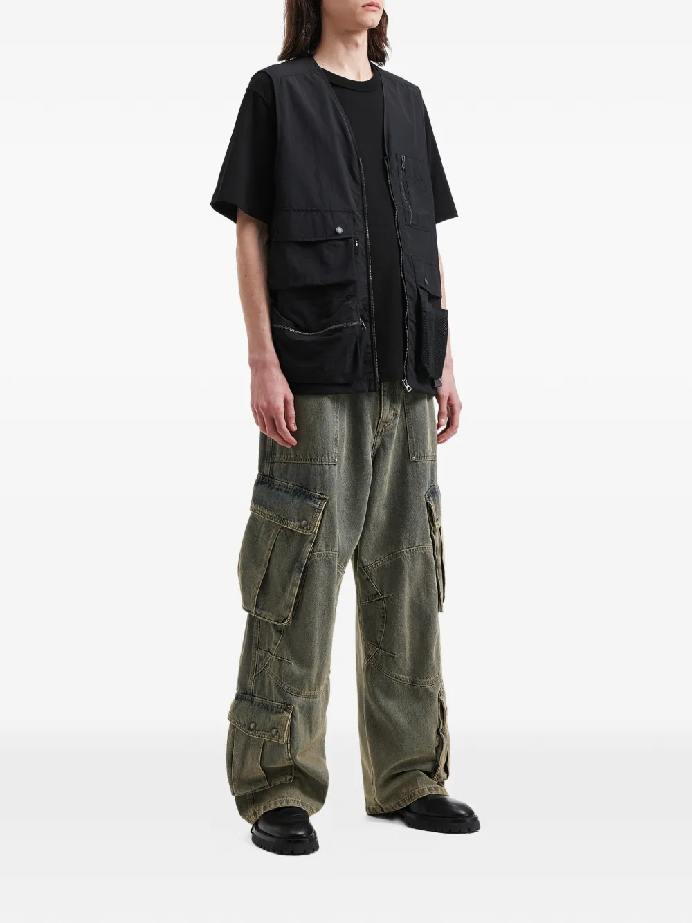aftermaths zip-pocket vest | Waistcoats & Gilets