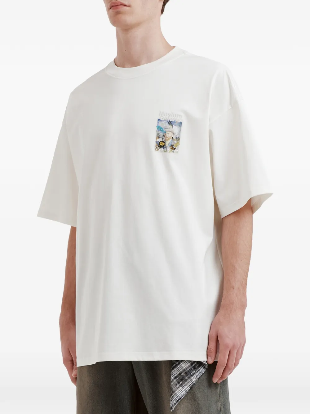  Musium Div. Graphic Print T-shirt - Neutrals 