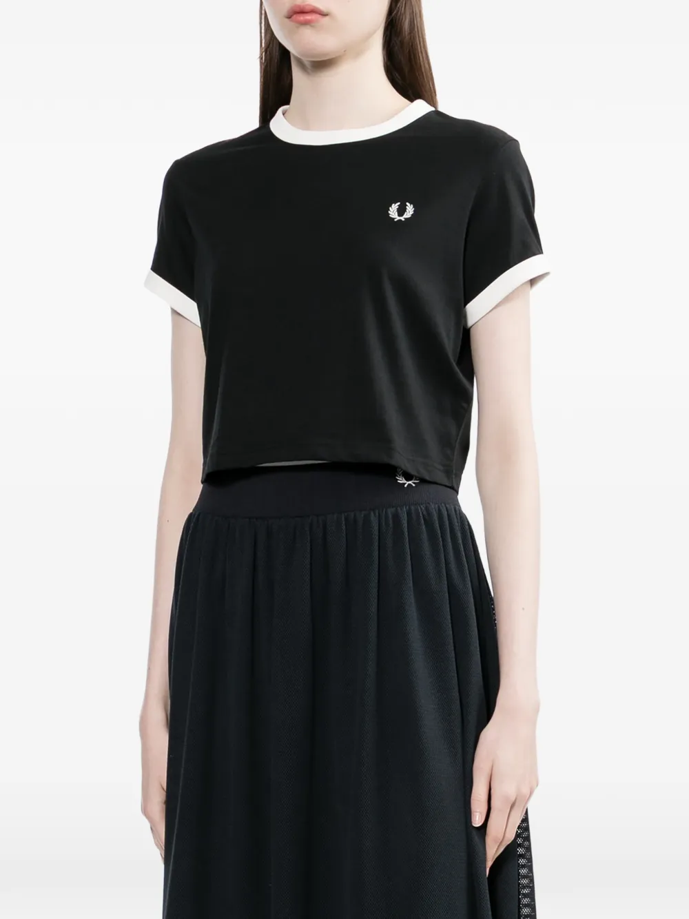  Fred Perry Short-sleeve T-shirt - Black 