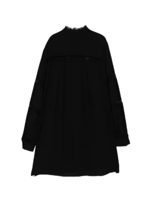 zara black mini dress long sleeve ZARA DRESS IN BLACK | CULT MIA