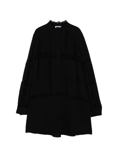 Dice Kayek 레이스 트리밍 긴소매 드레스