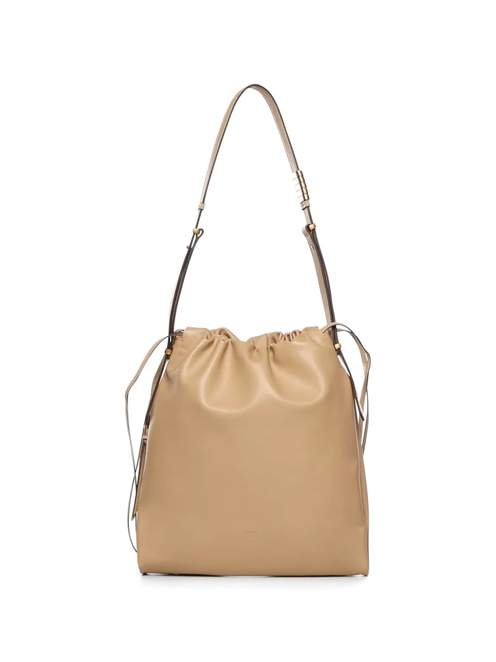  Pinko Medium Drawstring Shoulder Bag - Neutrals 