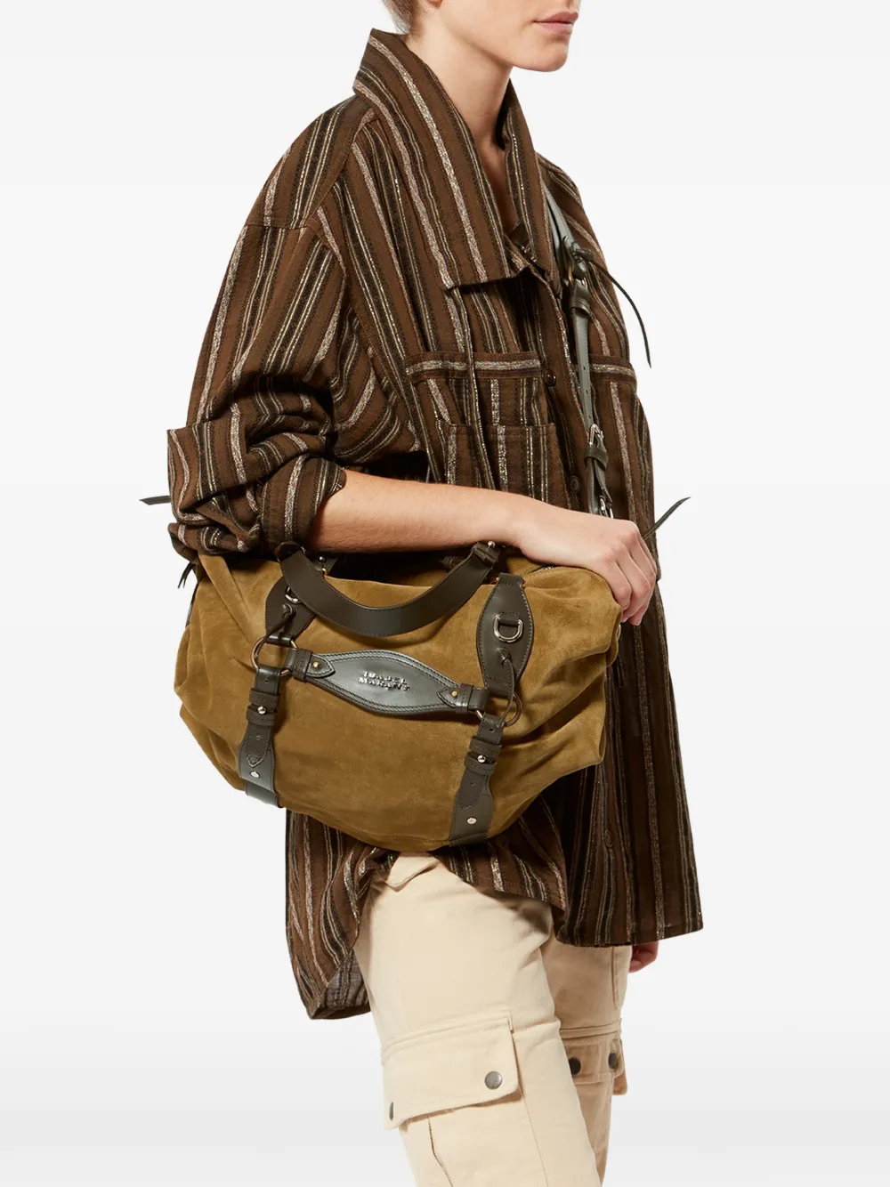 ISABEL MARANT Tilpa shopper Beige