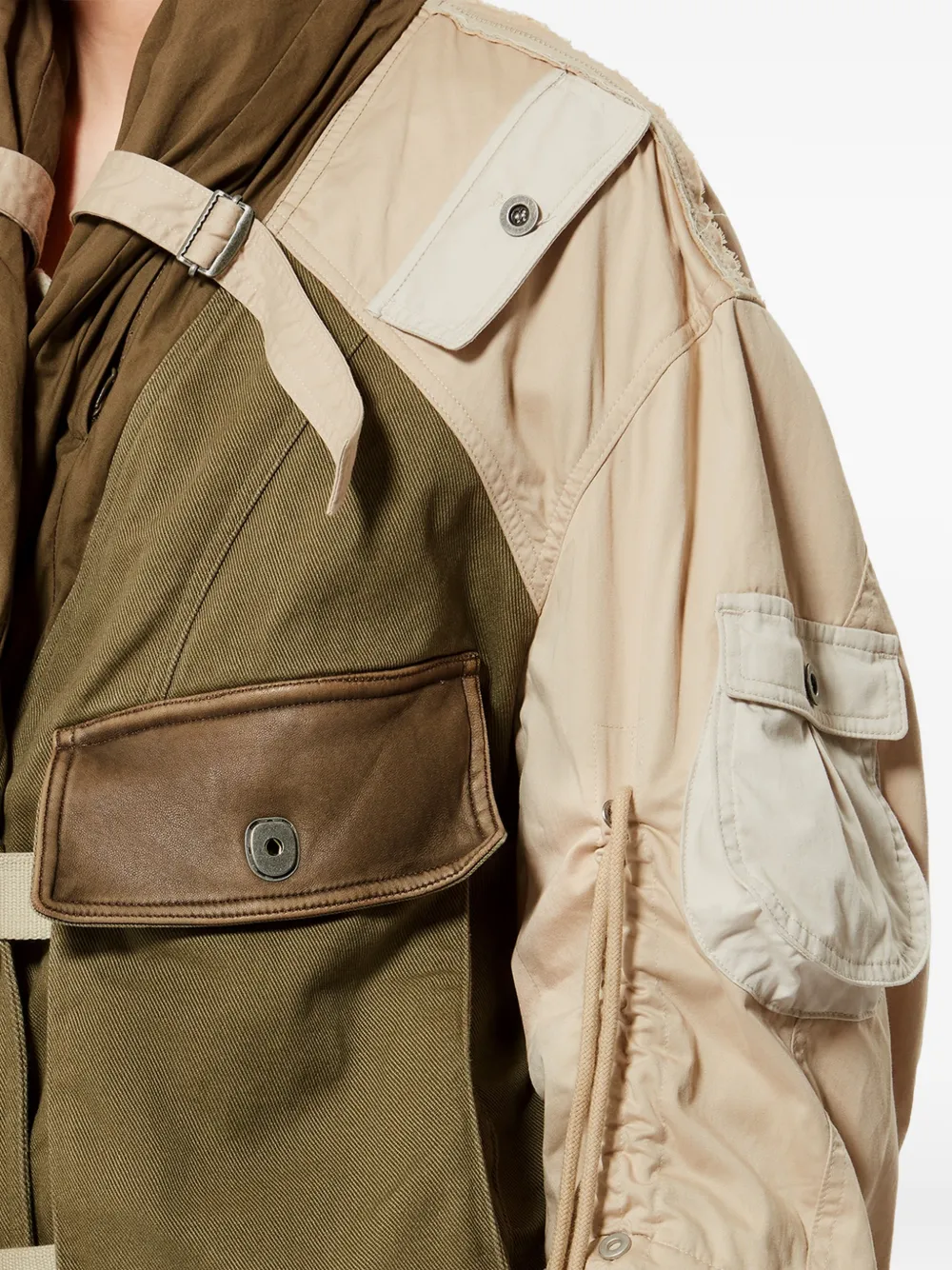 ISABEL MARANT Juliissa jack met vlakken Beige