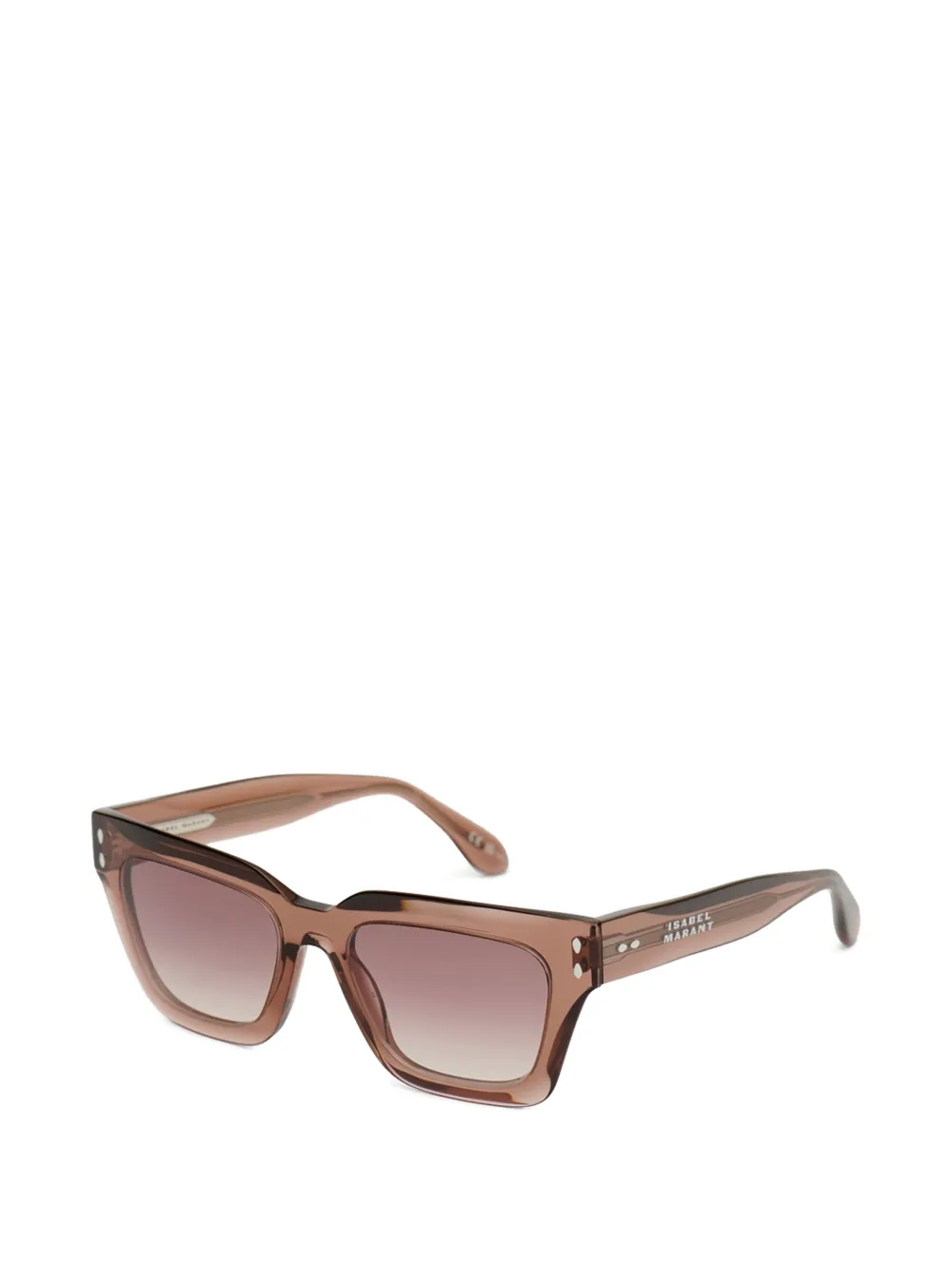  Isabel Marant Carmy-gd Square-frame Sunglasses - Brown 
