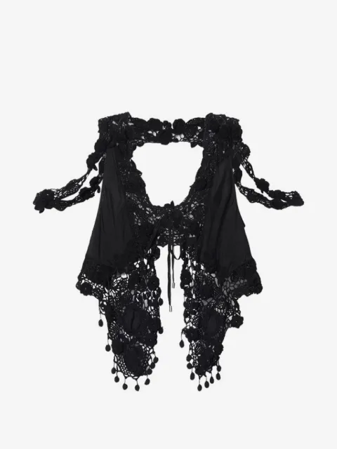 ISABEL MARANT top Vana de crochet