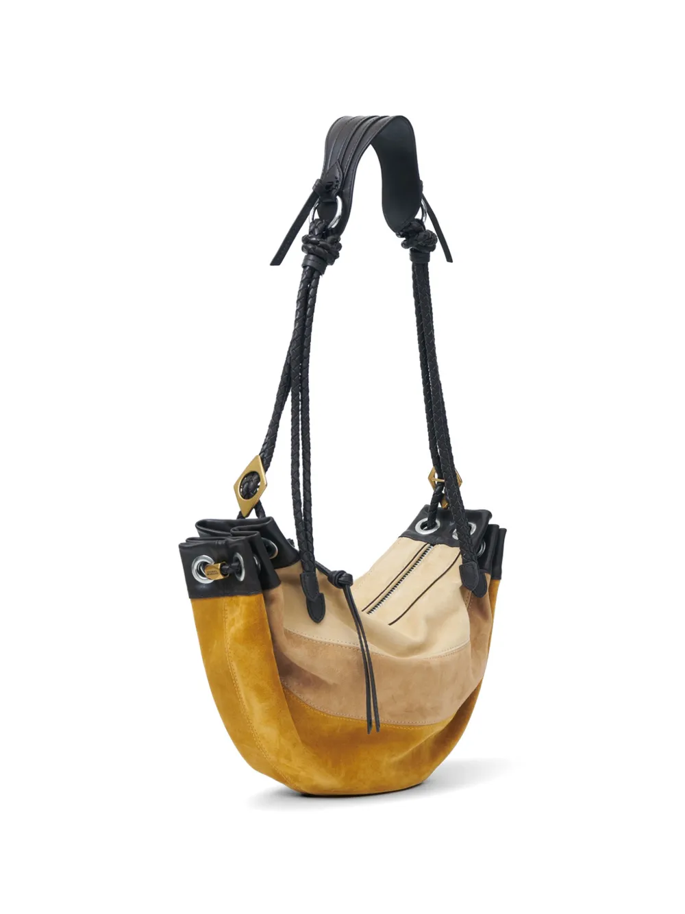 ISABEL MARANT Medium Maia schoudertas Beige