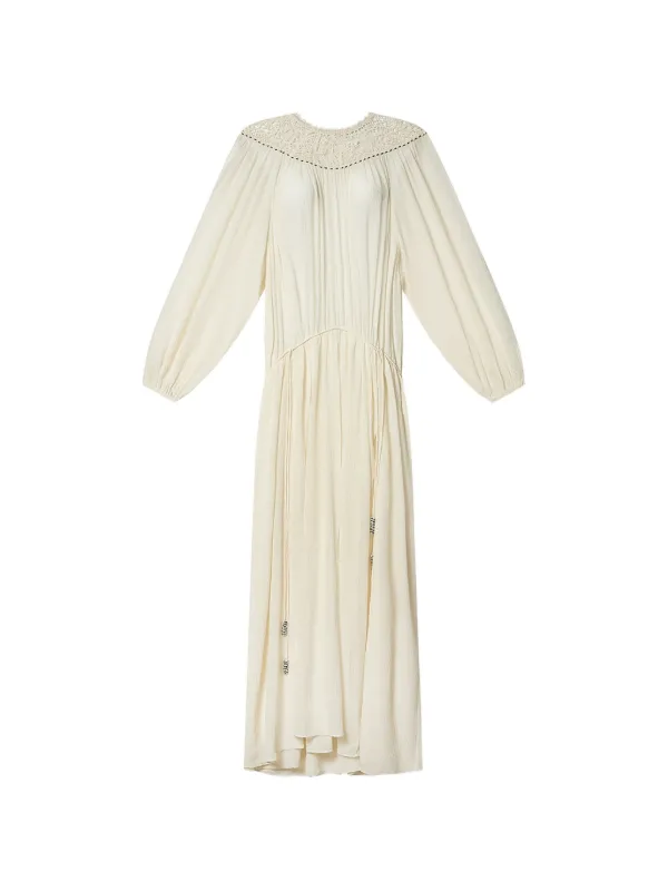 isabel marant dress silk Isabel Marant Étoile Nydia Silk Midi Dress