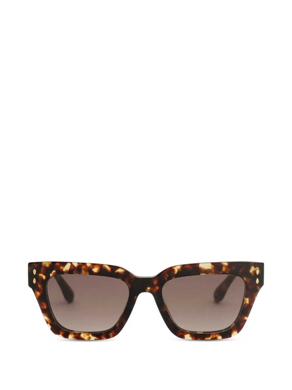 ISABEL MARANT Carmy-GD square-frame sunglasses - Marrone