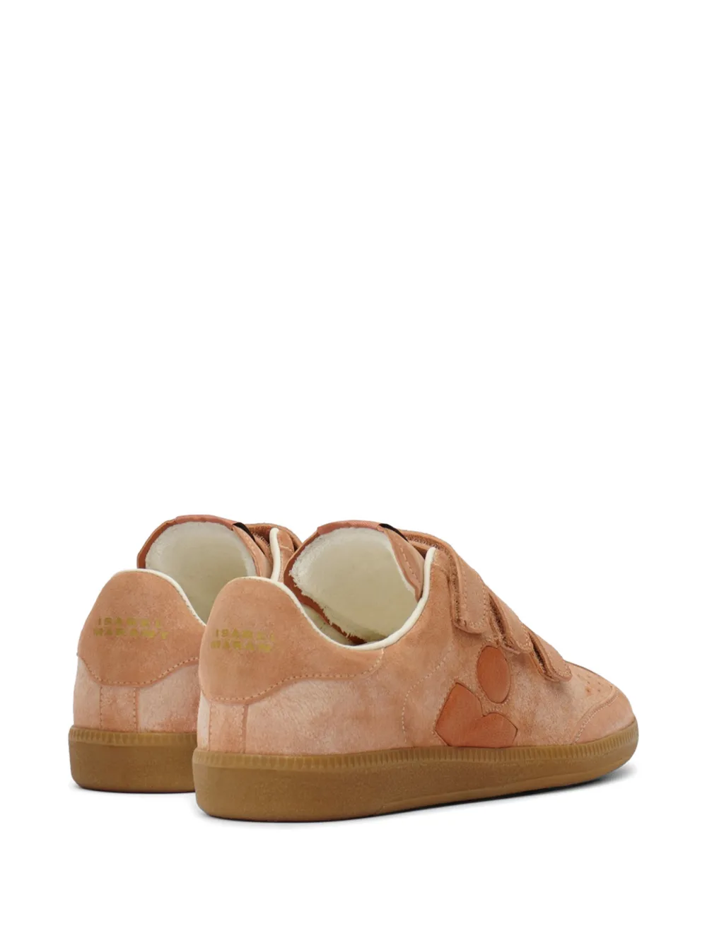 ISABEL MARANT Beth sneakers met klittenband Beige